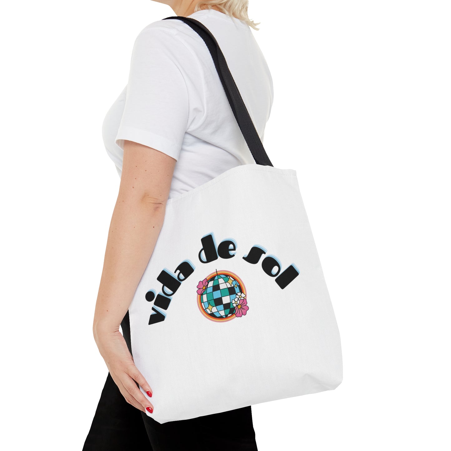 Disco Ball Beach Bag