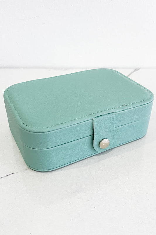 Essentials Green Jewelry Box